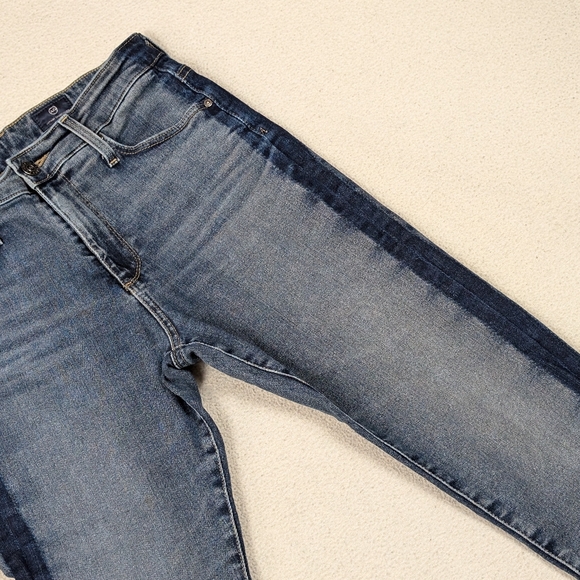 AG Adriano Goldschmied Farrah Skinny Ankle High Rise Medium Wash 26R Raw Hem - Picture 6 of 16